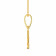 Malabar 22 KT Gold Studded Casual Pendant PDDZSKY012