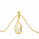 Malabar Gold Drop pendant