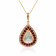 Viraaz Uncut Diamond Pendant Set PSPDFTP40000