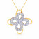 Mine Diamond Studded Gold Pendant PDGEN10840