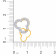 Mine Diamond Studded Gold Pendant PDGEN10847