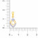 Mine Diamond Studded Casual Gold Pendant PDGEN11090