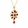 Precia Gemstone Pendant Set PSPDGLR41792
