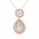 Mine Diamond Studded Casual Gold Pendant PDHRM10056