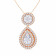 Mine Diamond Pendant Set PSPDHRM10056