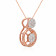 Mine Diamond Pendant Set PSPDHRM10188