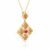 Era Uncut Diamond Pendant Set PSPDJUN40158