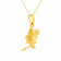 Malabar 22 KT Gold Studded Casual Pendant PDKDNOSG011