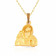 Malabar 22 KT Gold Studded Pendant For Men PDKDNOSG015
