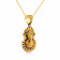 Malabar 22 KT Gold Studded Pendant For Men PDKDNOSG016