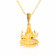 Malabar 22 KT Gold Studded Pendant For Men PDKDNOSG018