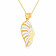 Malabar 22 KT Two Tone Gold Studded Casual Pendant PDMAHNO076