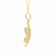 Malabar 22 KT Two Tone Gold Studded Casual Pendant PDMAHNO099