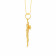 Starlet 22 KT Gold Studded Pendant For Kids PDNOBAN021