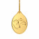 999 Purity 2 Grams OM Impression Gold Coin Pendant PDOM999P002G