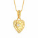 Malabar Gold Single stone Heart Pendant