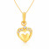Malabar Gold Couple Heart Pendant
