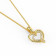 Malabar Gold Double Heart Pendant