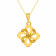 Malabar Gold Floral Pendant