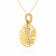 Malabar 22 KT Gold Studded Casual Pendant PDSKGP1532A