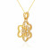 Malabar 22 KT Gold Studded Casual Pendant PDSKGP553A