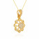 Malabar 22 KT Gold Studded Casual Pendant PDSKGP575A