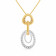 Mine Diamond Studded Gold Pendant PDTND10040