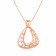 Mine Diamond Studded Gold Pendant PDTND10087