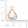 Mine Diamond Studded Gold Pendant PDTND10087