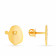 Starlet 22 KT Gold Studded Earring For Kids PLGNOPEN12567A