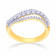 Mine Diamond Studded Casual Gold Ring PMRRG8791