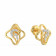 Mine Diamond Studded Studs Gold Earring PREES6436MPD