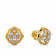 Mine Diamond Studded Studs Gold Earring PREES7152MPD