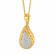 Mine Diamond Studded Casual Gold Pendant PRPP6345MYD