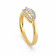 Mine Diamond Studded Casual Gold Ring PRRR0313APD
