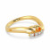Mine Diamond Studded Casual Gold Ring PRRR2268MYD