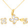 Mine Diamond Pendant Set PS24611