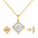 Mine Diamond Pendant Set PSAMP03A0012