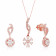 Mine Diamond Pendant Set PSPDALR10034