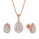 Mine Diamond Pendant Set PSPDGEN11276