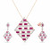 Mine Diamond Pendant Set PSPDGEN12772