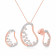 Mine Diamond Pendant Set PSPDGEN13134