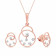 Mine Diamond Pendant Set PSPDGEN20833