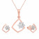 Mine Diamond Pendant Set PSPDGEN20927