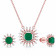 Mine Diamond Pendant Set PSPDGEN22361