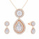 Mine Diamond Pendant Set PSPDHRM10056