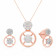 Mine Diamond Pendant Set PSPDHRM10188