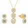 Mine Diamond Pendant Set PSPDHRM10193
