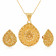 Malabar Gold Pendant Set PSPDNOB40154