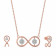 Mine Diamond Pendant Set PSPDZOL10009